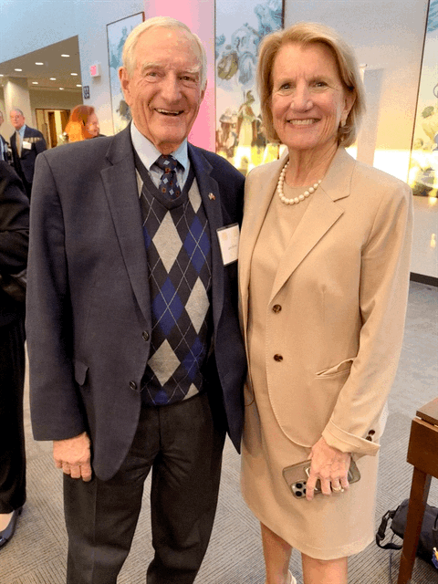 Director John Bishop with U.S. Senator Shelley Moore Capito